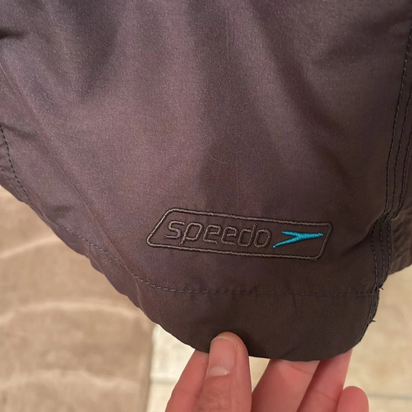 Speedo Men's dark purple swim shorts - Picture 4 of 9